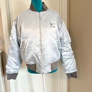 Nike Silver Bomber Jacket